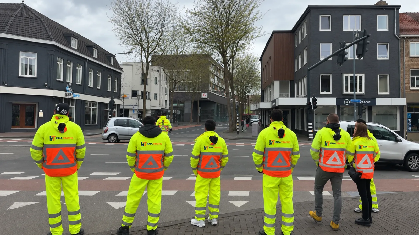 Bij het kruispunt