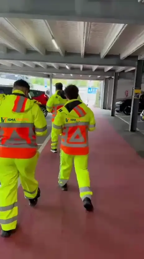 Het team onderweg